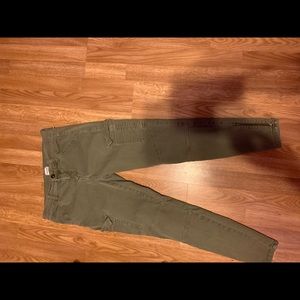 Cargo green pants